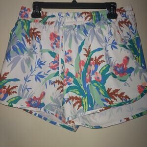 Columbia Women's Shorts Large 5" Inseam Omni Shade Omni Shield Outdoor White